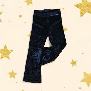 Old Navy Black Velvet Kids Leggings